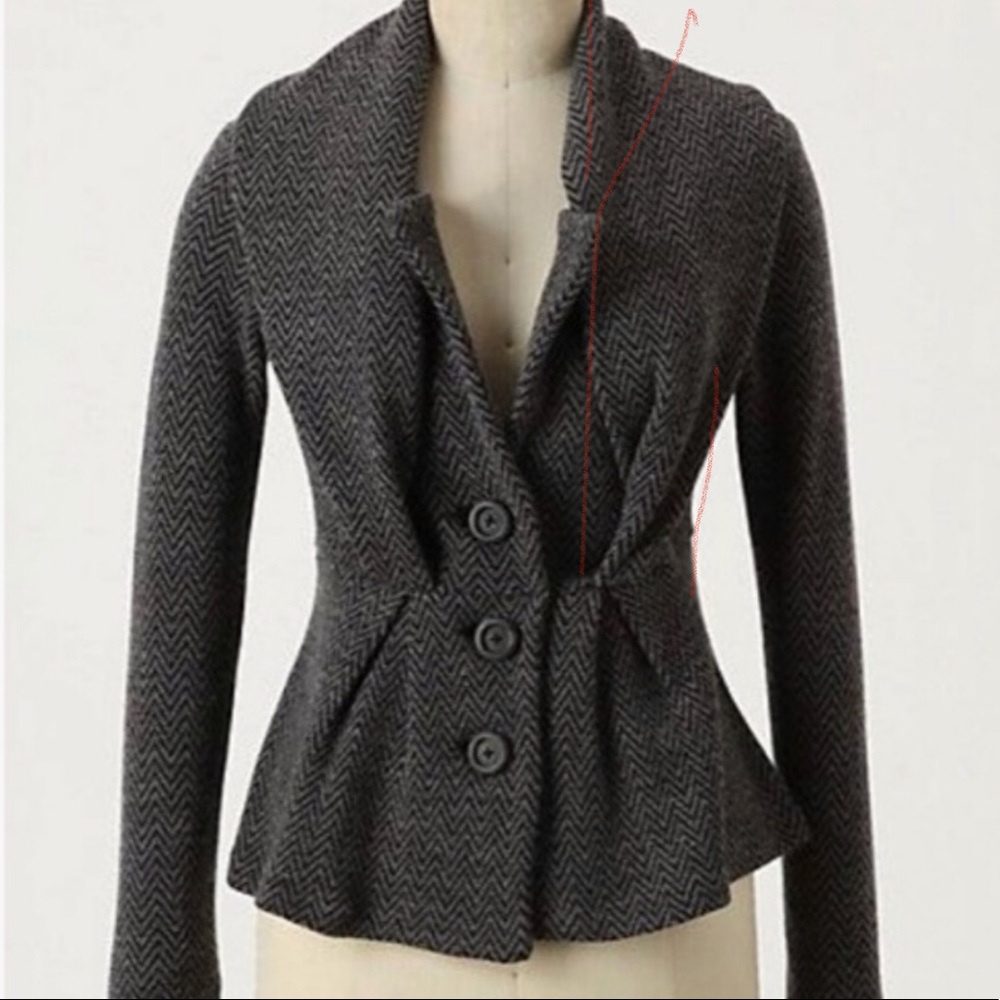 LAST CHANCE DONATING TOMORROW Anthropology jacket